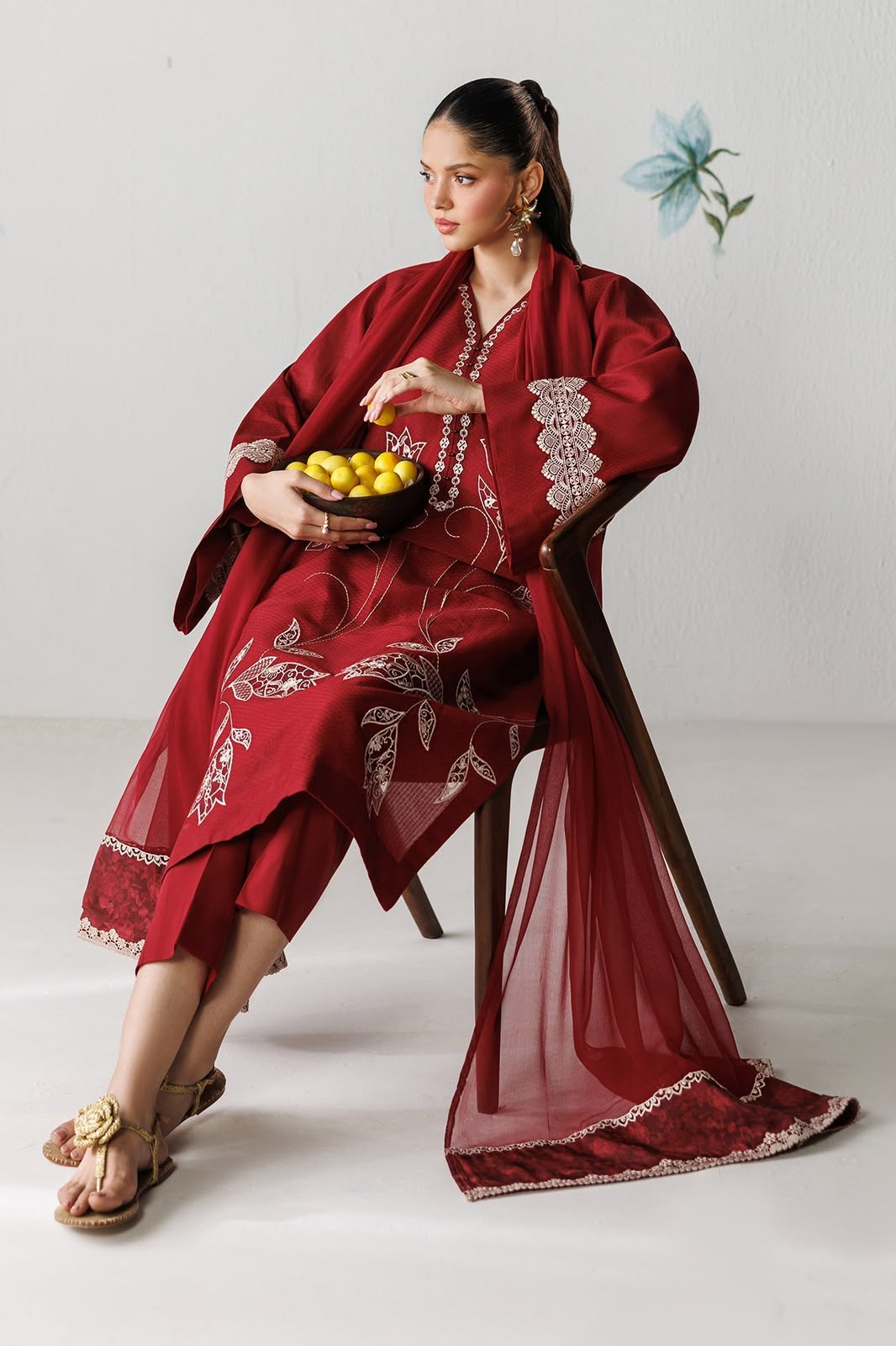 WINTER EDITION 2027” BAROQUE  (DHANAK 3PC)