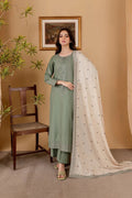 Winter COLLECTION 2026 Fabric Dhanak 3PC Embroidery collection G66
